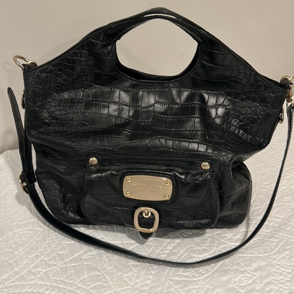 Vintage Michael Kors hobo bag, black - no scratches - like new - Picture 4 of 7